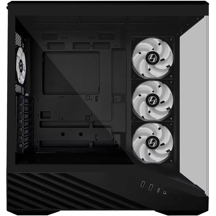 Lian Li Vector V100 G99.V100RX.00 Mid-Tower ATX Gaming Gehäuse Back-Connect Unterstützung 420mm GPU Schwarz