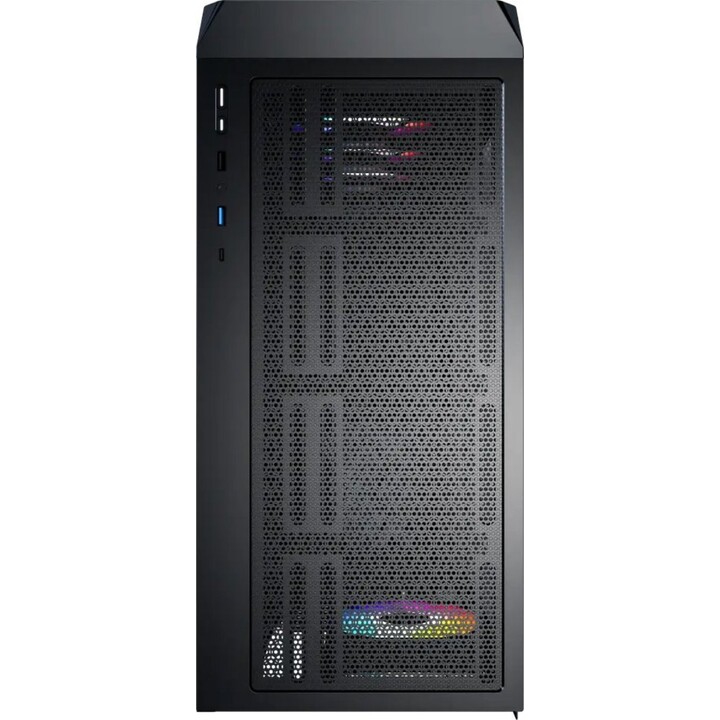 MONTECH X5 (B) Premium Compact mATX Gaming Case Dual Chamber Black Edition
