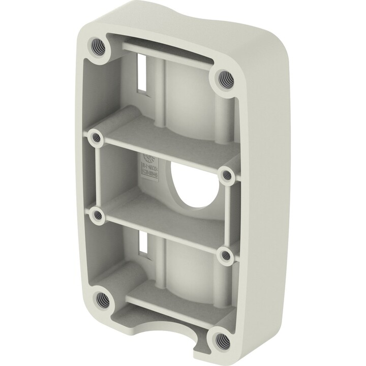 Hanwha Techwin Wisenet SBP-300PM1 Elite Adaptador de aluminio para montaje en poste de seguridad CCTV domo marfil