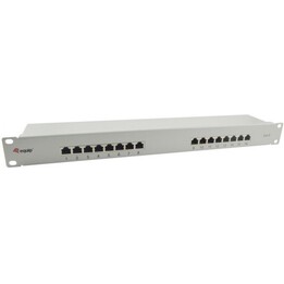 Equip Patchpanel 326317 Elite 19" Cat6 Shielded 16-Port Rackmount Network Patch Panel