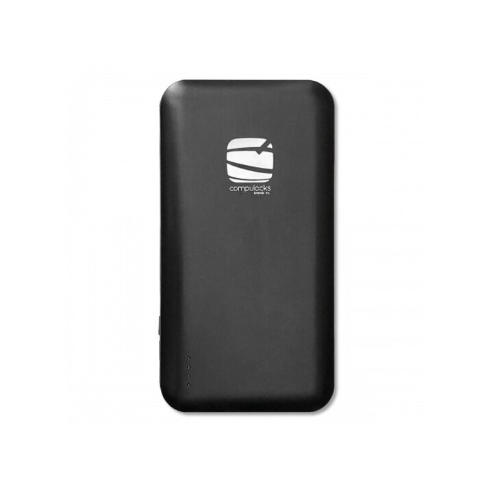 Batería y cargador externo para tablet y smartphone 10.000 mAh - Negro