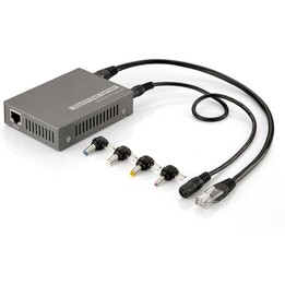 Level One POS-3000 Gigabit PoE Splitter 802.3at/af 5-12V DC Output High-Power Non-PoE Adapter