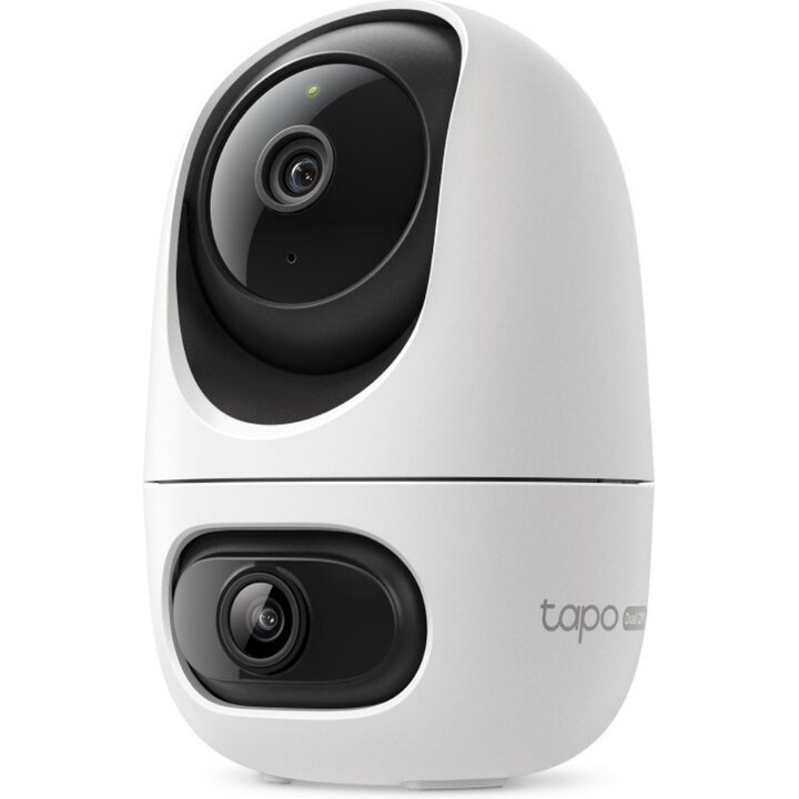 TP-LINK TAPO C245D 2K Dual Lens Pan/Tilt AI Security Camera 340° Pan 70° Tilt Smart Tracking Night Vision