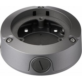 Hanwha Techwin SBO-126B Caja de Conexiones de Aluminio para Montaje de Cámara Bullet 330g IP66 -50°C~60°C