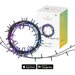 Hombli Luz de Navidad Inteligente RGB 200 LEDs 20m 12W 200lm WiFi App-Control Interior/Exterior IPx4