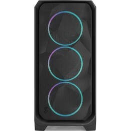 Case Tower per PC da gioco Fractal Meshify 3 XL, ATX nero, vetro temperato, RGB, acciaio