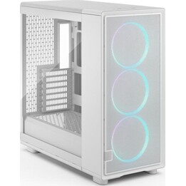 Case Tower per PC Fractal Design Epoch XL bianco con finestra in vetro RGB e raffreddamento avanzato
