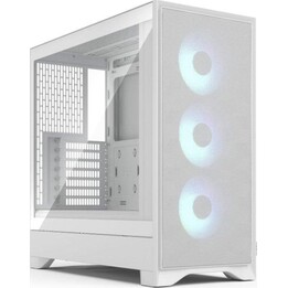 Custodia PC Tower per PC Fractal Pop 2 Air White TG RGB ATX Vetro temperato RGB