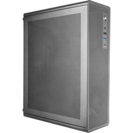 Tacens Aeroslim500 PC-Tower, schlankes Microatx-PC-Gehäuse, TFX 500-W-Netzteil, FDB 90-mm-Lüfter, Schwarz