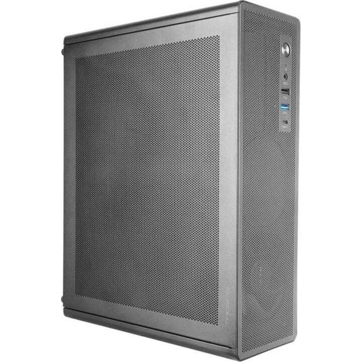 Tacens Aeroslim500 PC Tower, Slim Microatx PC Case, TFX 500W Power Supply, FDB 90mm Fan, Black