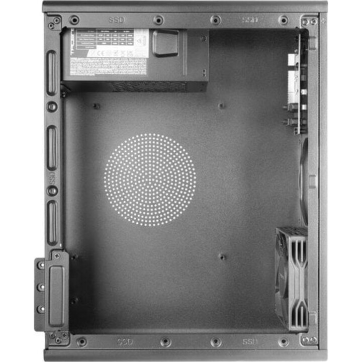 Tacens Aeroslim500 PC Tower, Slim Microatx PC Case, TFX 500W Power Supply, FDB 90mm Fan, Black