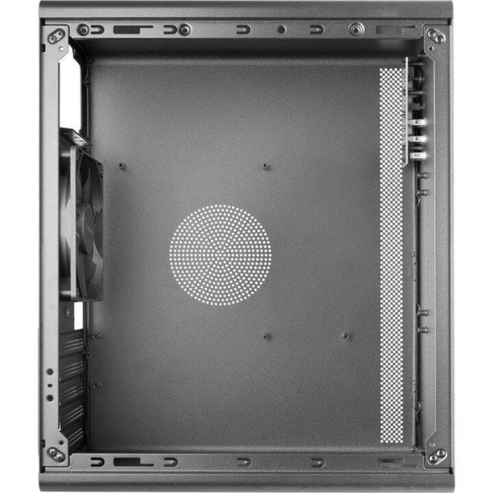 Tacens AEROM PC Tower, gabinete de metal micro-ATX, grade frontal, 1x ventoinha traseira de 120 mm, USB 3.0, preto