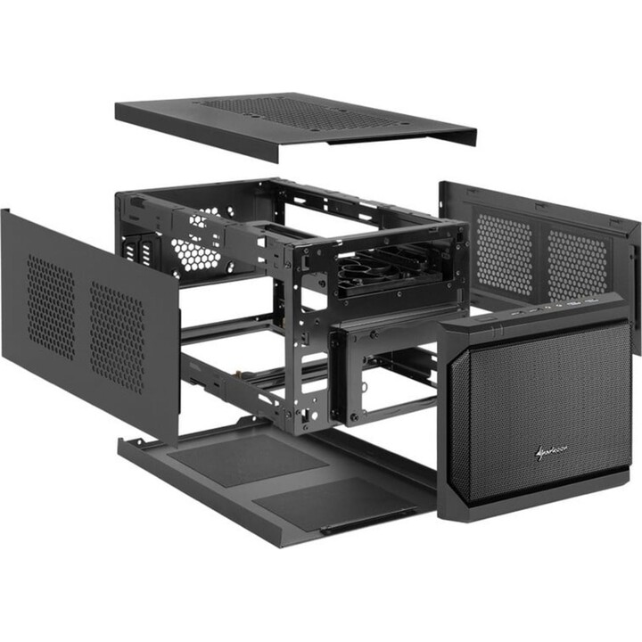 Torre PC Sharkoon QB One Mini-ITX USB 3.0 Nero