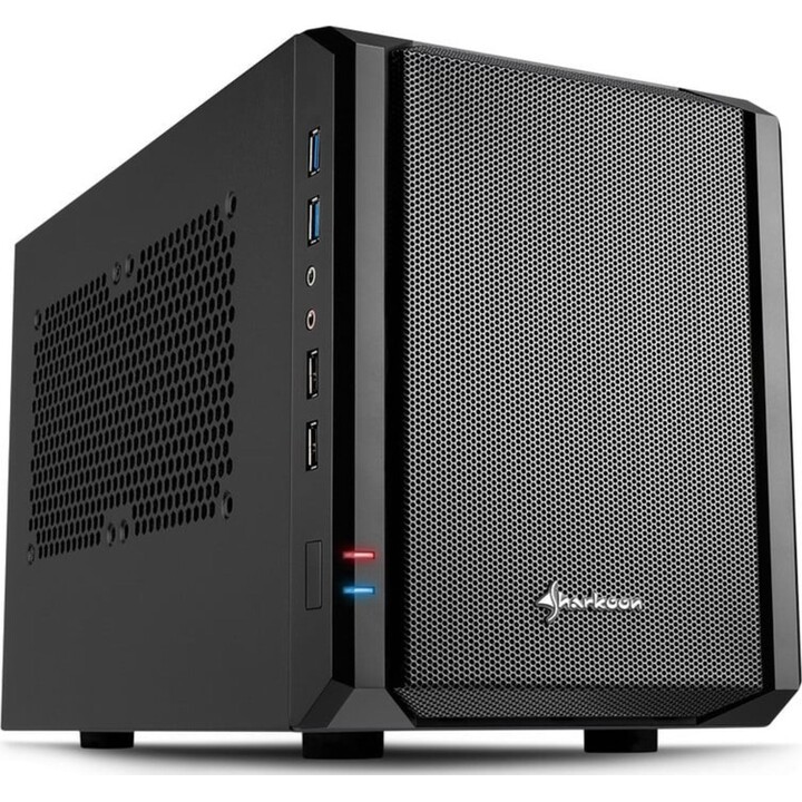 Torre PC Sharkoon QB One Mini-ITX USB 3.0 Nero