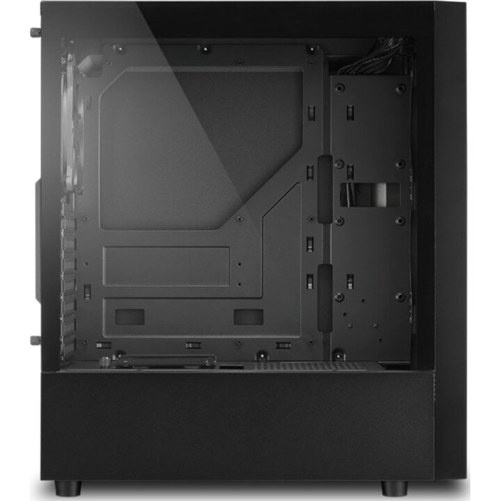 Sharkoon RGB Slider ATX PC Tower in vetro temperato USB 3.0 ARGB Nero