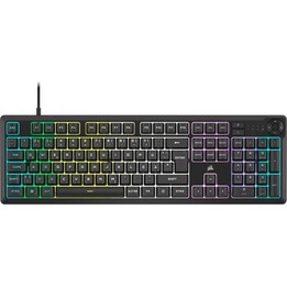 Corsair K55 CH-9216065-ES TKL RGB Teclado Gaming Membrana 1000Hz 300ml Resistente a salpicaduras