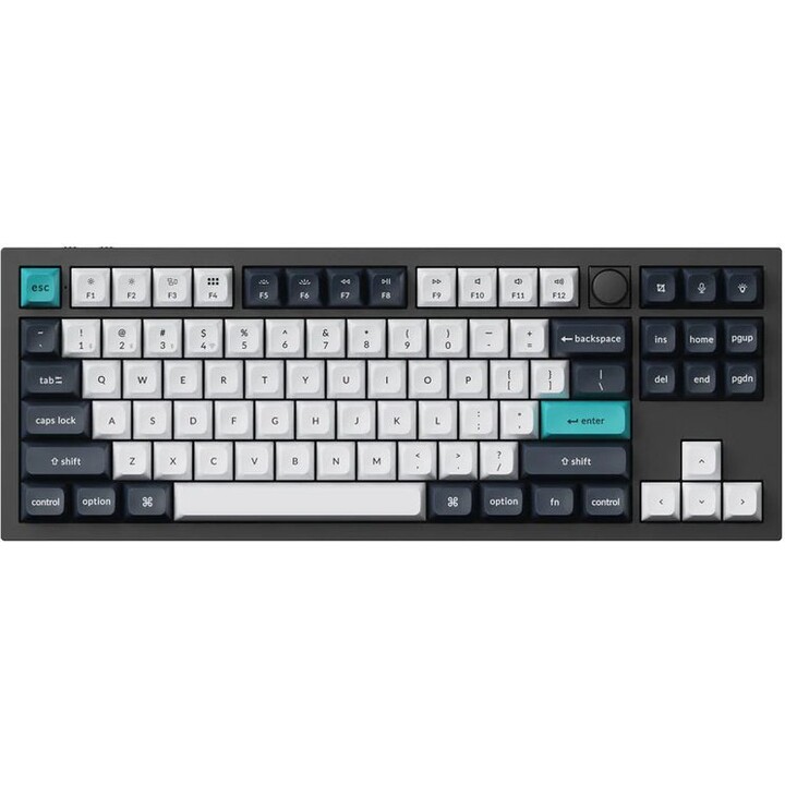 Tastatur Wireless Q3 Max RGB/Carbon Schwarz Q3M-M3 Keychron