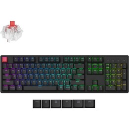 Teclado inalámbrico K10 RGB/Negro K10X-J1 Keychron