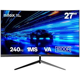 Nilox NXM27CRV2402 27" FHD VA 240Hz 1ms Curvo