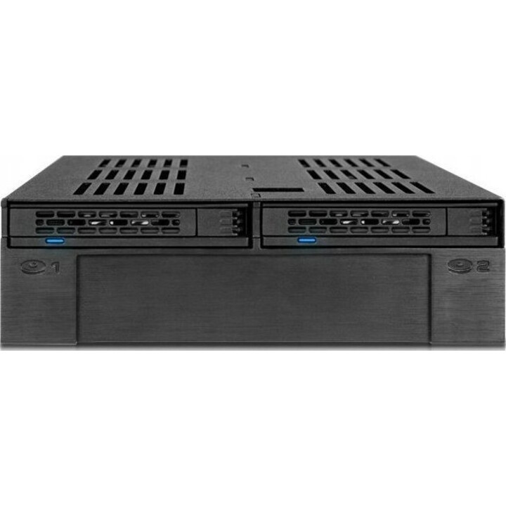 IcyDock ExpressCage MB322SP-B 2x2.5 "SAS / SATA HDD / SSD 2.5 "- Rack