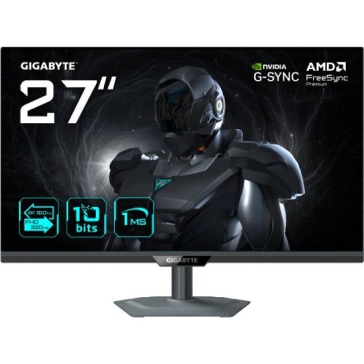 Gigabyte G27UP 27" UHD 4K SS-IPS Dual Mode 160/320Hz 1ms HDR FreeSync/G-Sync EK