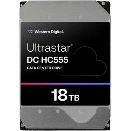 Disco Rigido interno Western Digital Ultrastar DC HC555 da 18 TB, 7200 giri/min, 512 MB, 3,5" Serial ATA III