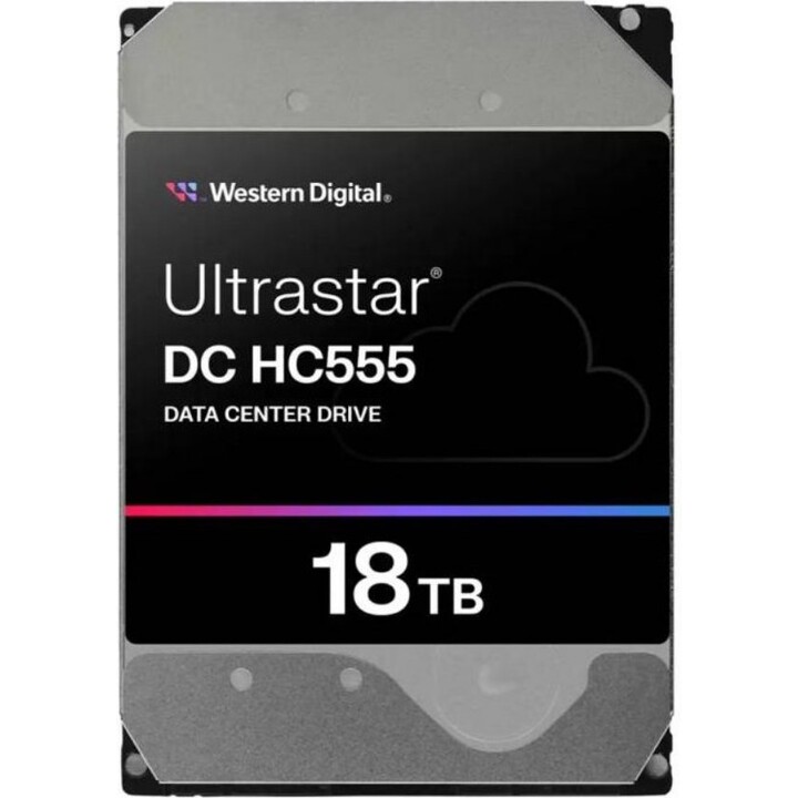Western Digital Ultrastar DC HC555 Disco duro interno 18 TB 7200 RPM 512 MB 3.5" Serial ATA III