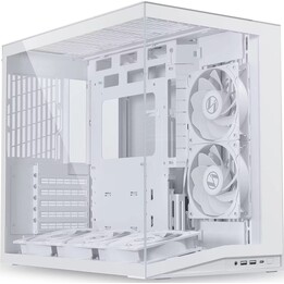 Lian Li O11DMIV2FW O11 Dynamic Mini V2 ATX mITX Vetro Bianco 424x273x392mm 45L