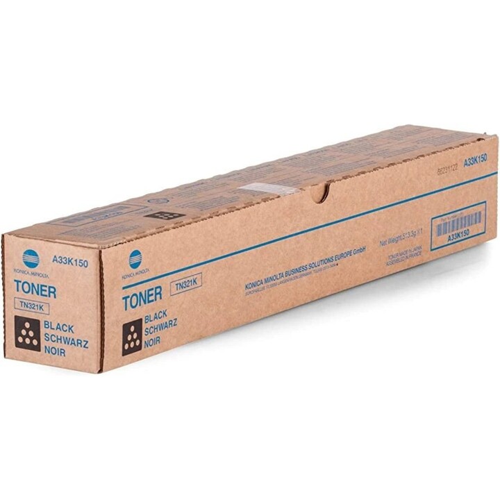 Konica-Minolta TN-321 A33K150 Cartuccia toner nero 27K pagine bizhub C224/284/364
