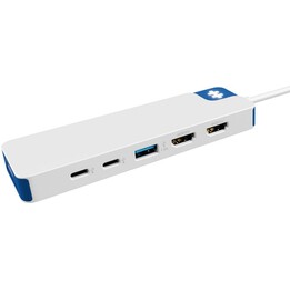 Targus HD4103BUGL Dock USB-C HyperDrive Flex a 9 porte con doppio HDMI 4K Grigio