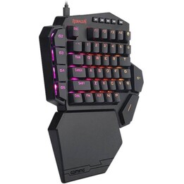 Interruptor para juegos Redragon Diti K585RGB Negro Macro RGB de 42 teclas con una sola mano