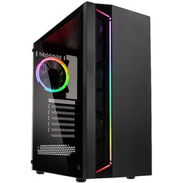 Kolink Inspire K7 ARGB ATX Midi Tower Mesh Carbon Fiber Glass Black