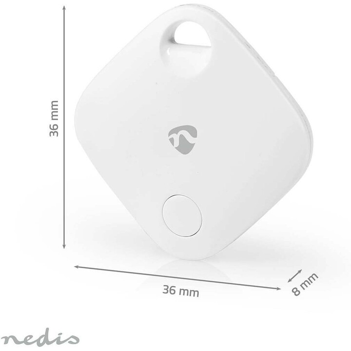 Nedis BTTAG10WT3 Bluetooth Smart Tag 3-pack Apple Find My CR2032 Blanco