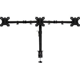 Support de table Ewent EW1513 pour 3 moniteurs jusqu'à 27" VESA 100x100 Max 7kg