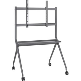 Suporte de TV Ewent EW1542 para TVs de 50″-86″ até 120kg, altura ajustável, rodas de 360°