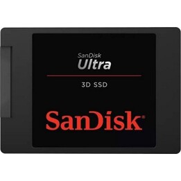 Disque dur SanDisk Ultra 3D 4 TB SSD 2.5" SATA 3 3D NAND, noir