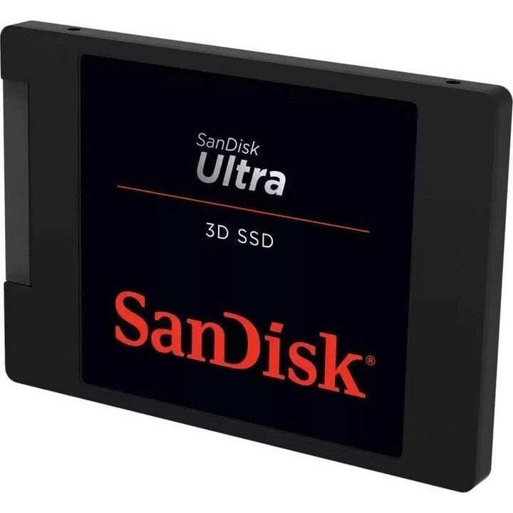 Disque dur SanDisk Ultra 3D 4 TB SSD 2.5" SATA 3 3D NAND, noir