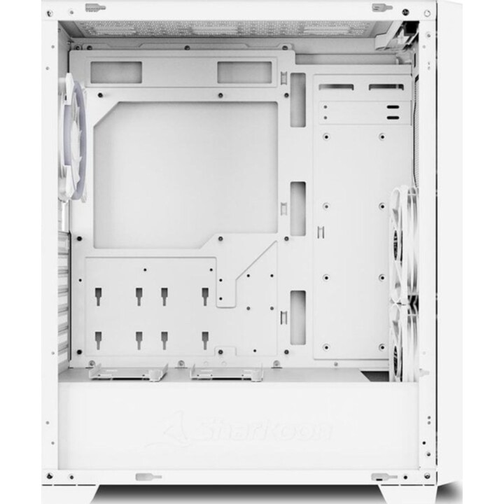 Sharkoon VS8 RGB Midi Tower PC Torre Vidro Temperado USB-C 3.2 Branco