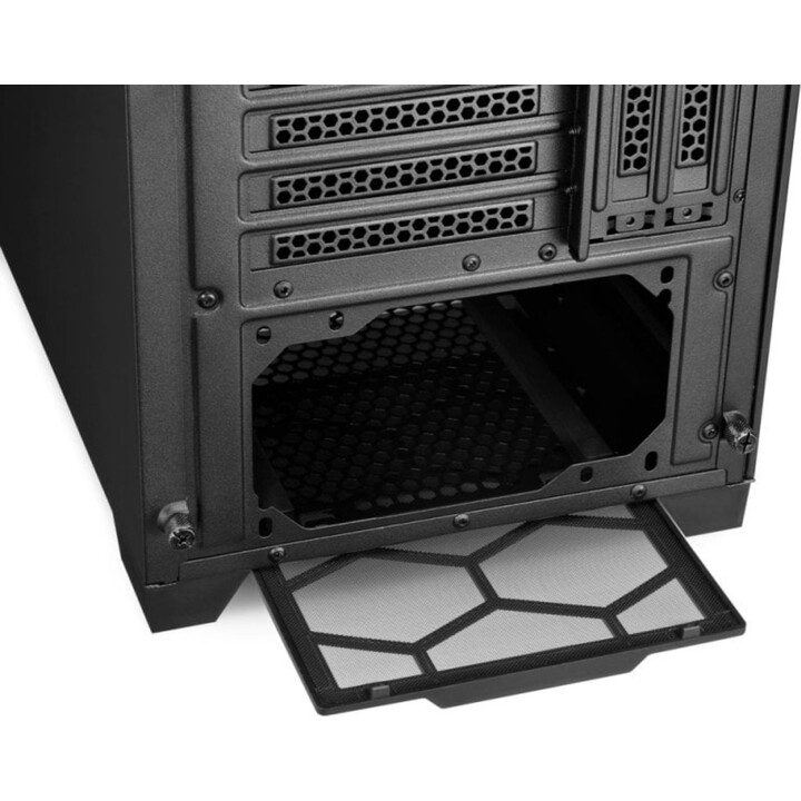 Sharkoon TG7M RGB PC Tower mit gehärtetem Glas und USB 3.2 – Schwarz