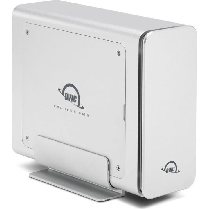 Express 4M2 Four-Slot USB4 (40Gb/s) External Storage Enclosure for NVMe M.2 2230 / 2242 / 2280 SSDs with SoftRAID