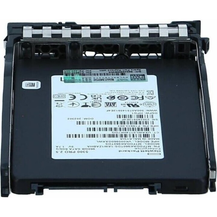 HPE ProLiant 960 GB SATA RI SFF (2,5") BC SSD de vários fornecedores P40498-B21
