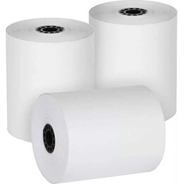 Boîte de rouleaux de papier thermique générique 80x55 BPAF, 80 x 55mm, 12 paquets, 96 unités