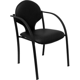 Pack de 2 chaises Hellin châssis S noir