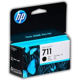 HP 711 CZ129A Black Ink Cartridge 38ml DesignJet T120 T520 T530 1500 pages