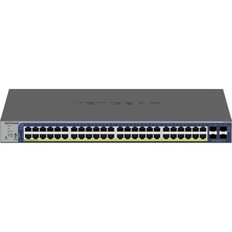 NETGEAR 48x 10G RJ-45 PoE+ 4x SFP+ Rack-verwalteter stapelbarer Hochleistungs-Switch