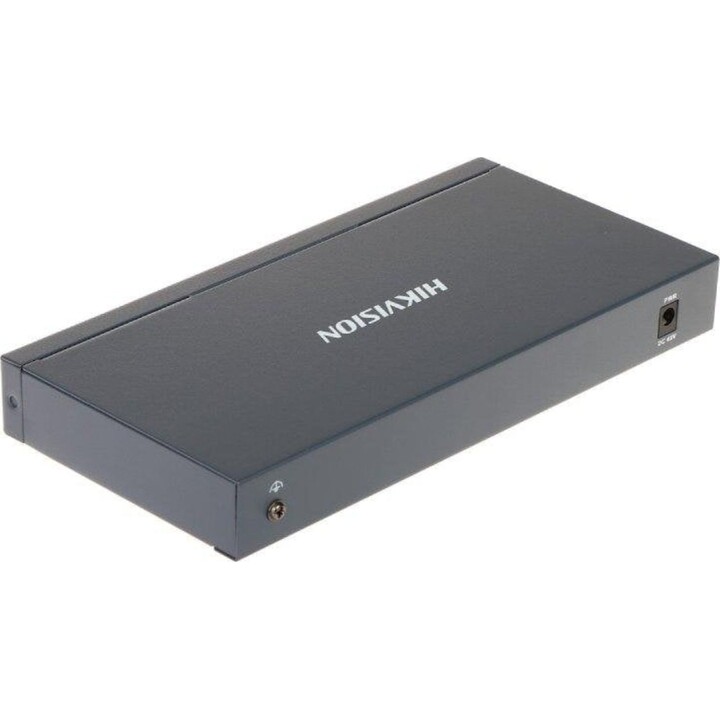 Hikvision DS-3E1510P-SI Commutateur métallique Gigabit PoE+ géré L2 à 8 ports