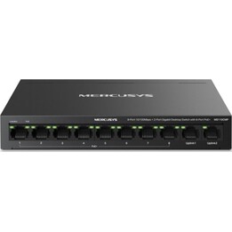Mercusys MS110CMP 10-port Fast Ethernet PoE+ wall-mount switch