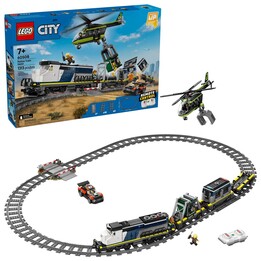 LEGO CITY 60508 Braquage d'un train de police