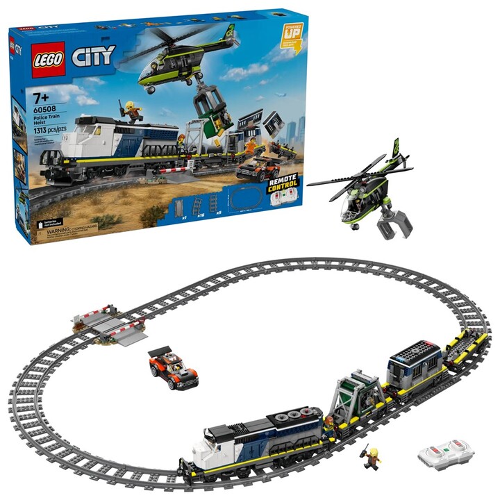 LEGO CITY 60508 Braquage d'un train de police