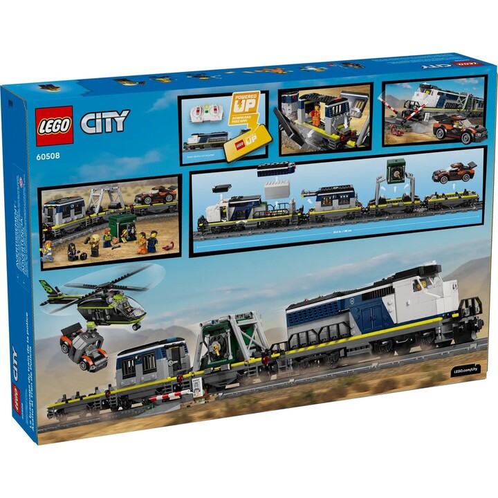 LEGO CITY 60508 Braquage d'un train de police